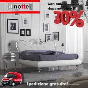 Immagine di LETTO EDEN LEGNO PELLE