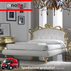 Immagine di LETTO ZARA LEGNO PELLE