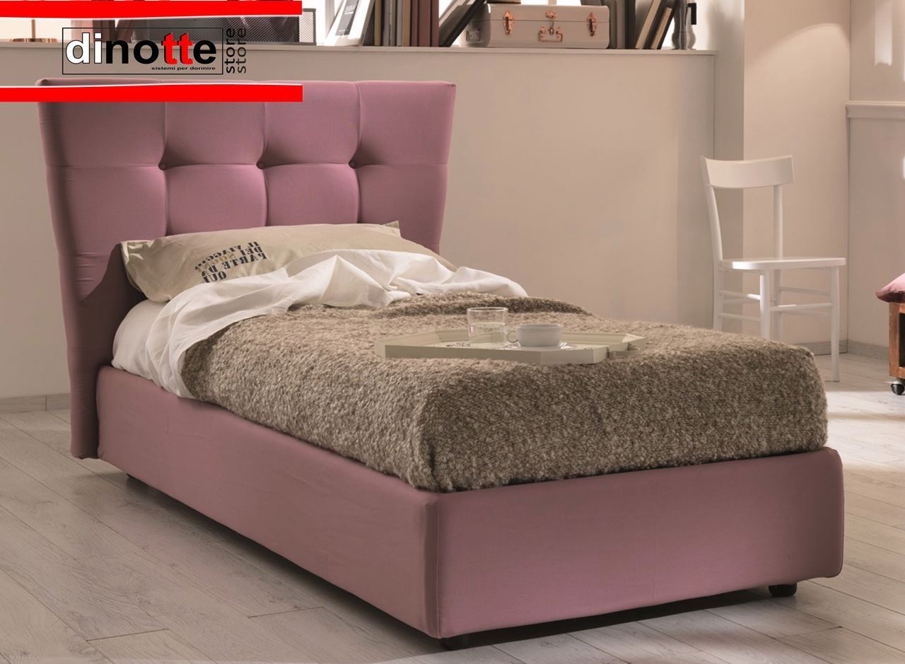 Di Notte Store. LETTO IMBOTTITO BETTY SINGOLO RE/055 Di Notte Store. LETTO IMBOTTITO BETTY SINGOLO RE/055
