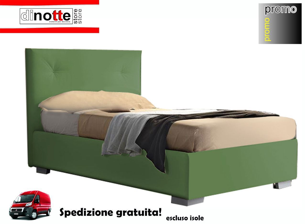 Di Notte Store. LETTO IMBOTTITO LOLA CONTENITORE SINGOLO Di Notte Store. LETTO IMBOTTITO LOLA CONTENITORE SINGOLO