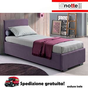 Immagine di LETTO IMBOTTITO UNA PIAZZA SANDY