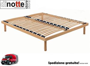 Immagine di Rete in legno Ischia fissa, Manuale o motore 