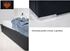 Immagine di Letto Contenitore Matrimoniale LED SASHA Ecopelle 2 Colori A Scelta