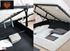 Immagine di Letto Contenitore Matrimoniale LED SASHA Ecopelle 2 Colori A Scelta