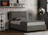 Immagine di Letto Imbottito In Ecopelle Contenitore Matrimoniale MERAVIGLIA Colori A Scelta