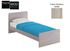 Immagine di LETTO SINGOLO SM4403 LUNA Con Rete Estraibile/Coppia Cassetti