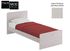 Immagine di LETTO SINGOLO SM4403 LUNA Con Rete Estraibile/Coppia Cassetti