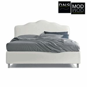 Immagine di LETTO CONTENITORE IMBOTTITO MATRIMONIALE BARBARA