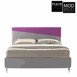 Immagine di LETTO CONTENITORE IMBOTTITO MATRIMONIALE BRENDA