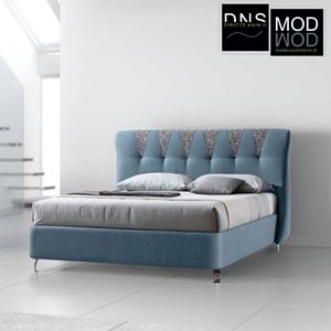Immagine di Letto Imbottito Stilfar ALICANTE Matrimoniale Personalizzabile Vari Colori E Tessuti Cat. E A Scelta