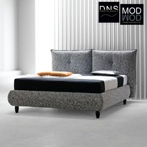Immagine di Letto Imbottito Stilfar AMBRA Matrimoniale Personalizzabile Vari Colori E Tessuti Cat. E A Scelta