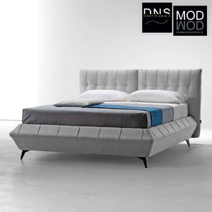 Immagine di Letto Imbottito Stilfar AVALON Matrimoniale Personalizzabile Vari Colori E Tessuti Cat. E A Scelta