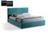 Immagine di Letto Matrimoniale Stilfar DolceInterni Imbottito Contenitore IRIS Rivestimento Personalizzabile