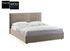 Immagine di Letto Matrimoniale Stilfar DolceInterni Imbottito Contenitore LARICE Rivestimento Personalizzabile