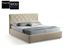 Immagine di Letto Matrimoniale Stilfar DolceInterni Imbottito Contenitore MIMOSA Rivestimento Personalizzabile
