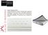 Immagine di Materasso Stilfar UNIVERSAL FOAM in Memory foam Aquacell con Topper Double Face