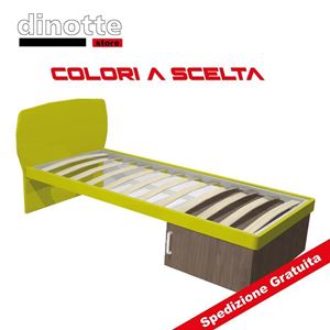 Immagine di LETTO LUNA COLOR 4482 COLORI A SCELTA