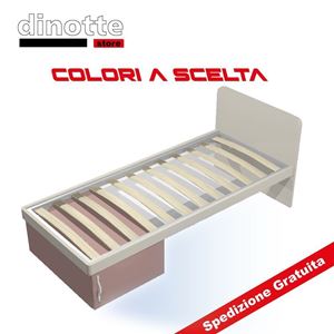 Immagine di LETTO LUNA COLOR 4480 COLORI A SCELTA