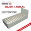 Immagine di LETTO SINGOLO CONTENITORE IN LEGNO LUNA ART.4504 VARI COLORI