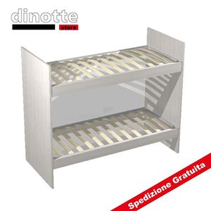 Immagine di LETTO A CASTELLO CON RETI A DOGHE 4640