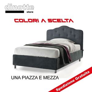Immagine di LETTO CONTENITORE IMBOTTITO UNA PIAZZA E MEZZA BARBARA BOTTONI
