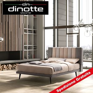 Immagine di Letto Imbottito Stilfar DOMINO STRUTTURA  24 Matrimoniale Personalizzabile Vari Colori