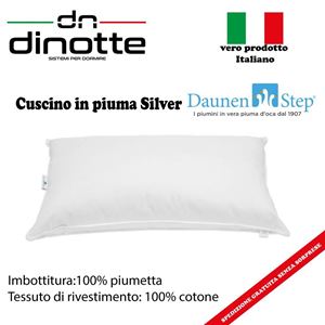 Immagine di Coppia cuscini Silver Daunen Step in Piumino