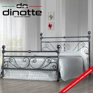 Immagine di Letto matrimoniale in ferro battuto NONNA